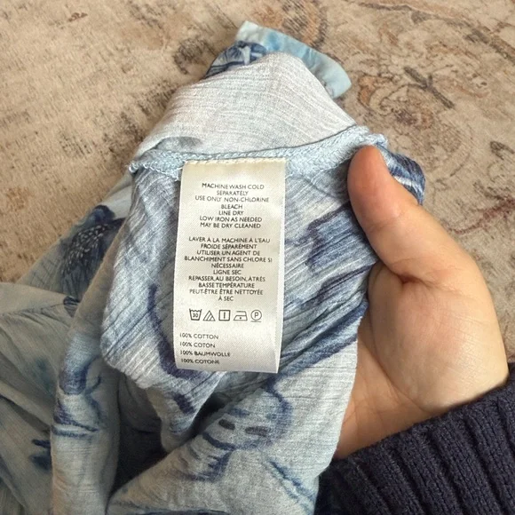 Anthropologie Pilcro Sydney Dolman Sleeve Blouse - Picture 7 of 7